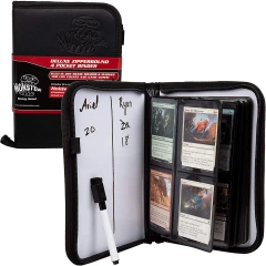 Monster 4 Pocket Binder Deluxe Zipperbound